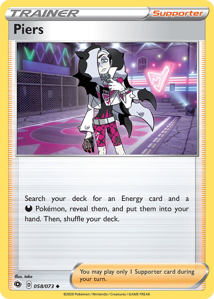 2020 Pokémon Champion's Path 2020 Pokémon Champion's Path #58 trading card