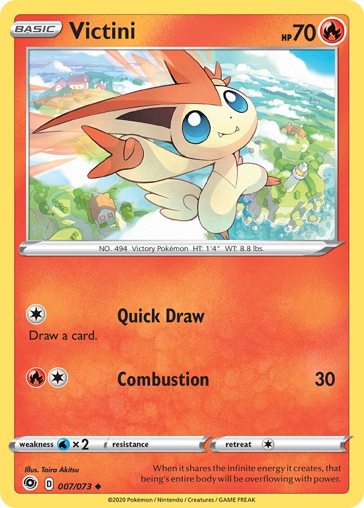 2020 Pokémon Champion's Path 2020 Pokémon Champion's Path #7 trading card
