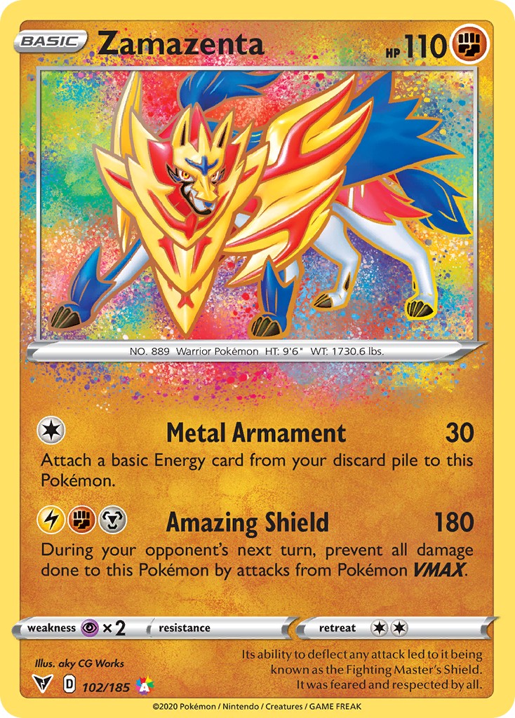 2020 Pokémon Vivid Voltage 2020 Pokémon Vivid Voltage #102 trading card