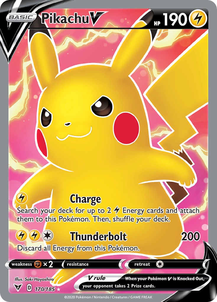 2020 Pokémon Vivid Voltage 2020 Pokémon Vivid Voltage #170 trading card