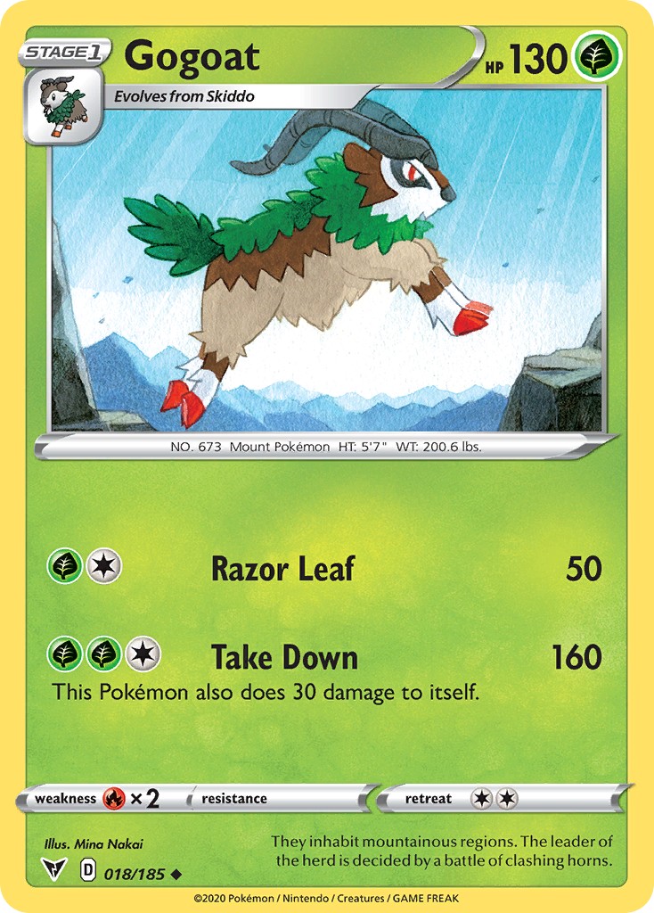 2020 Pokémon Vivid Voltage 2020 Pokémon Vivid Voltage #18 trading card