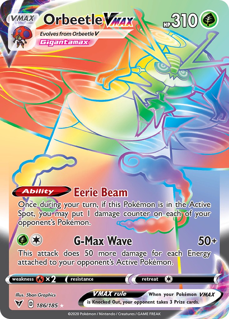 2020 Pokémon Vivid Voltage 2020 Pokémon Vivid Voltage #186 trading card