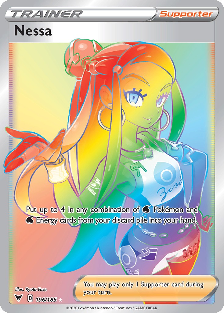 2020 Pokémon Vivid Voltage 2020 Pokémon Vivid Voltage #196 trading card