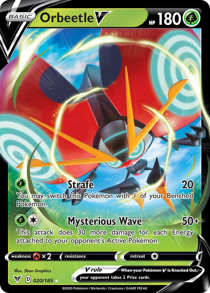 2020 Pokémon Vivid Voltage 2020 Pokémon Vivid Voltage #20 trading card