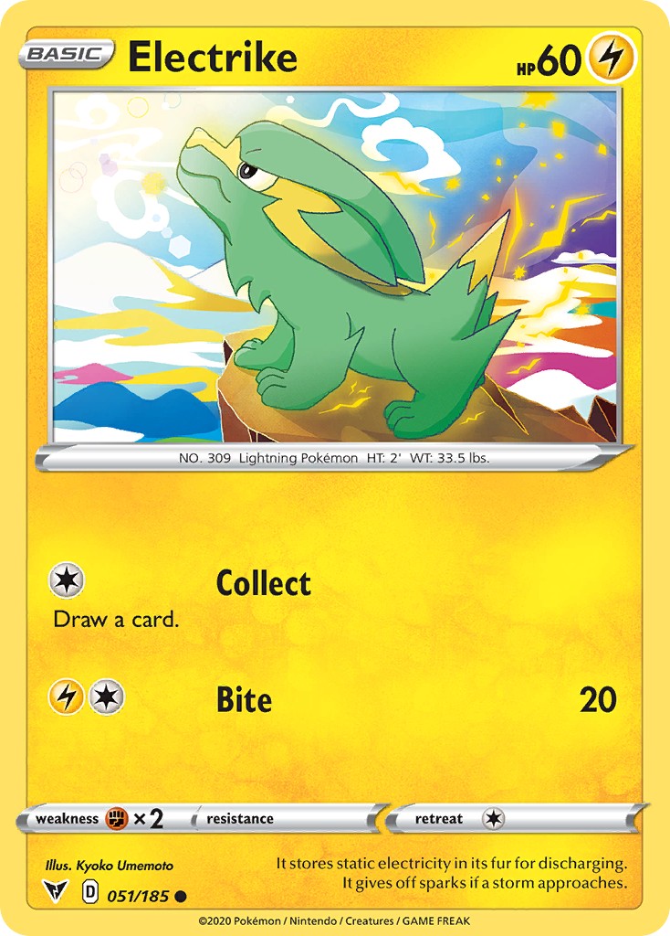 2020 Pokémon Vivid Voltage 2020 Pokémon Vivid Voltage #51 trading card