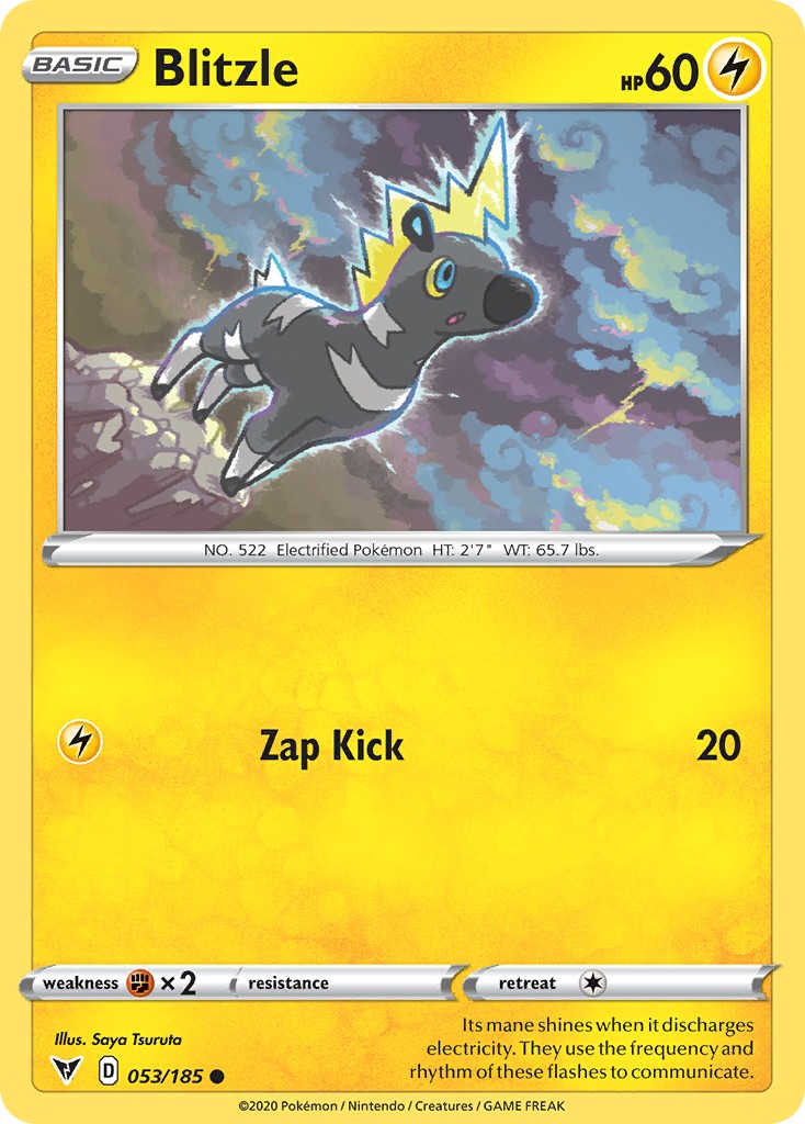 2020 Pokémon Vivid Voltage 2020 Pokémon Vivid Voltage #53 trading card