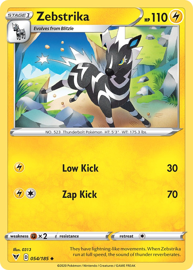 2020 Pokémon Vivid Voltage 2020 Pokémon Vivid Voltage #54 trading card