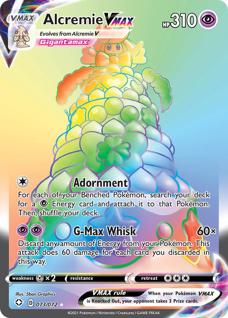 2021 Pokémon Shining Fates 2021 Pokémon Shining Fates #73 trading card