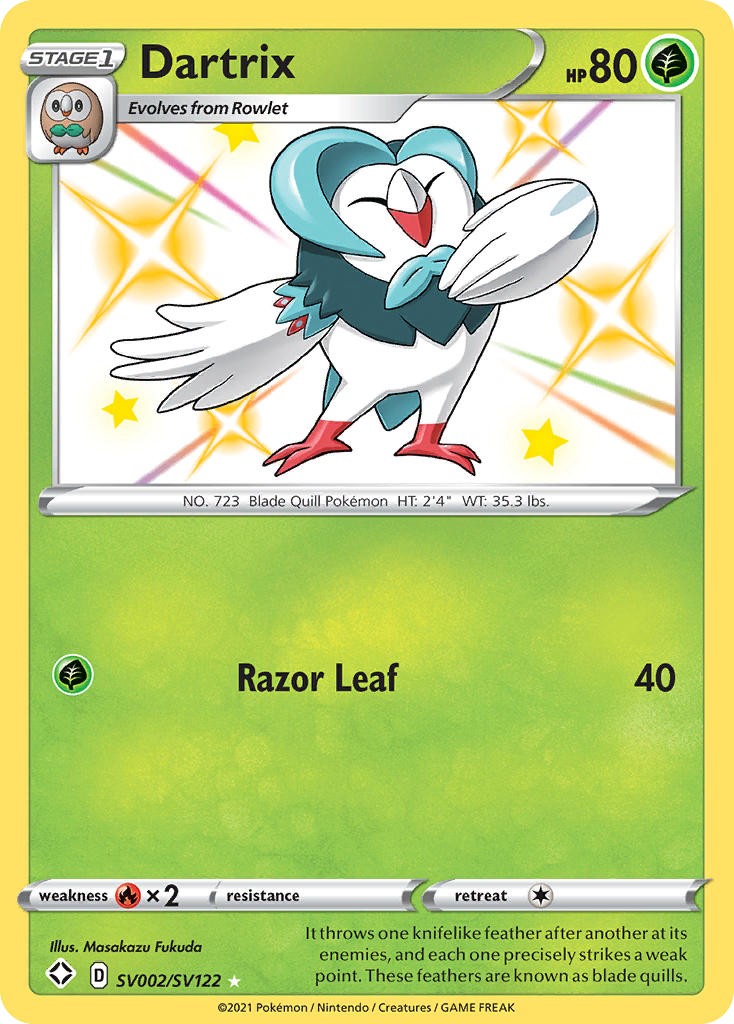 2021 Pokémon Shining Fates 2021 Pokémon Shining Fates #SV002 trading card