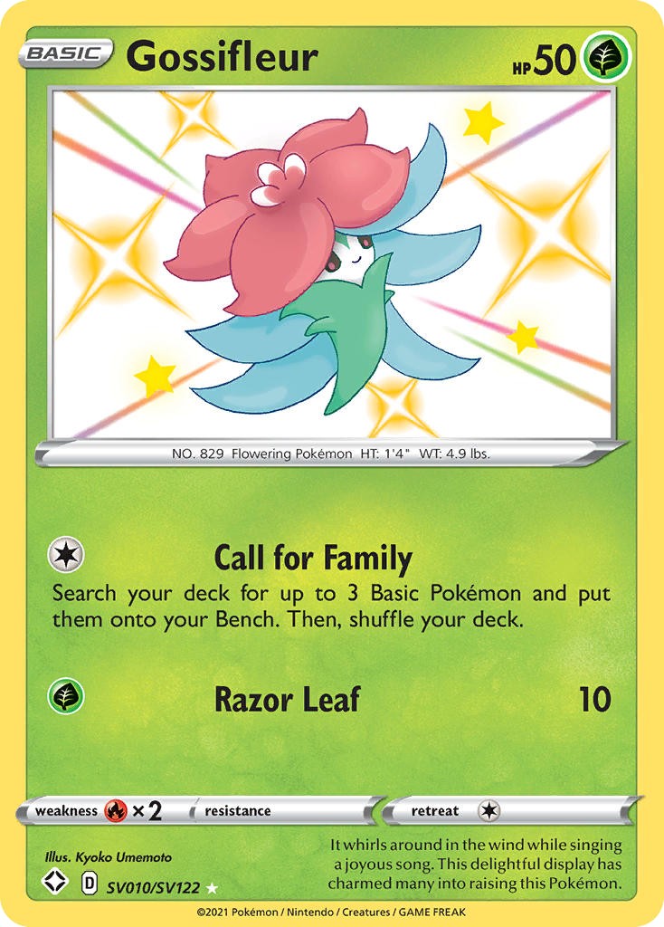 2021 Pokémon Shining Fates 2021 Pokémon Shining Fates #SV010 trading card