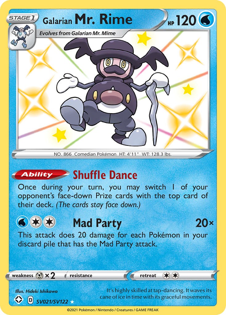 2021 Pokémon Shining Fates 2021 Pokémon Shining Fates #SV021 trading card