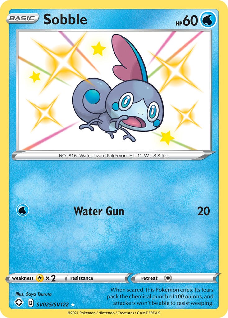 2021 Pokémon Shining Fates 2021 Pokémon Shining Fates #SV025 trading card