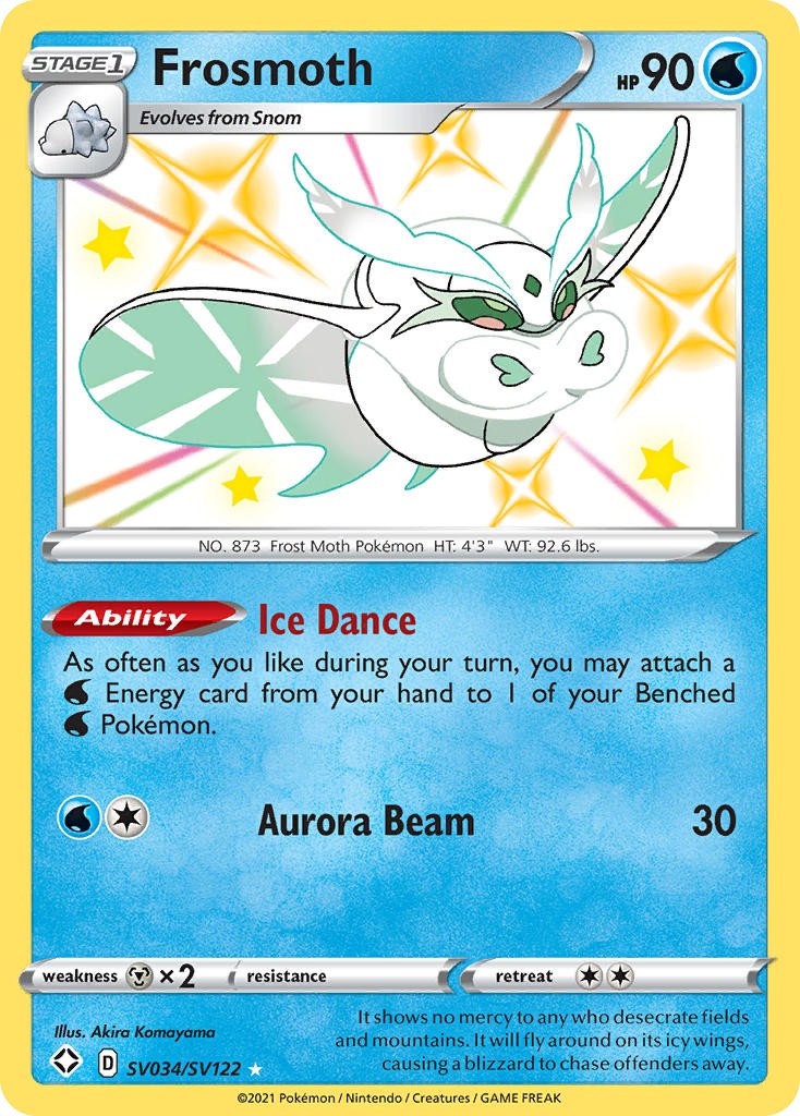 2021 Pokémon Shining Fates 2021 Pokémon Shining Fates #SV034 trading card