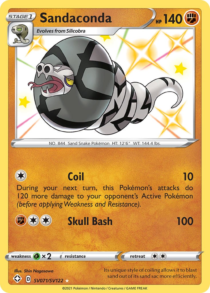 2021 Pokémon Shining Fates 2021 Pokémon Shining Fates #SV071 trading card