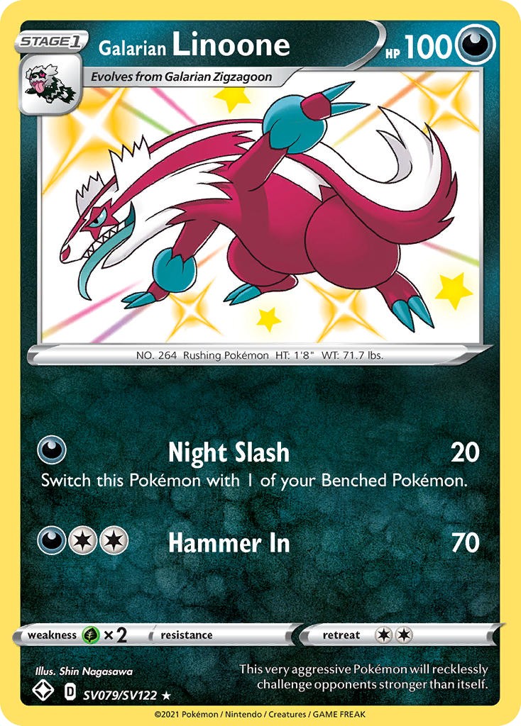 2021 Pokémon Shining Fates 2021 Pokémon Shining Fates #SV079 trading card
