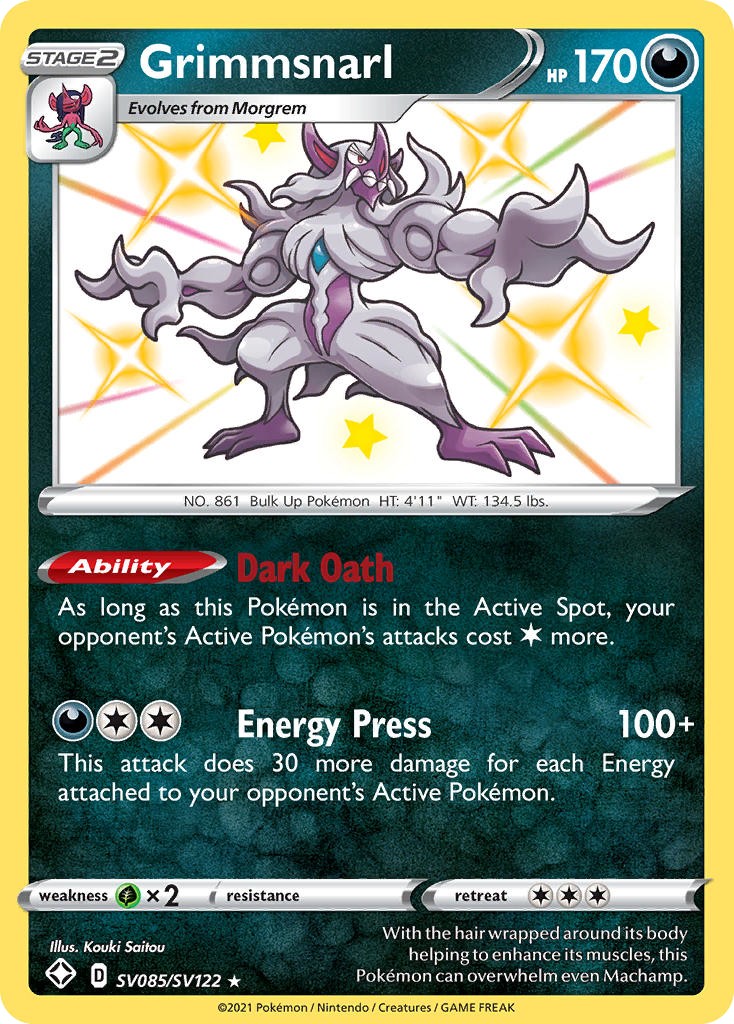 2021 Pokémon Shining Fates 2021 Pokémon Shining Fates #SV085 trading card