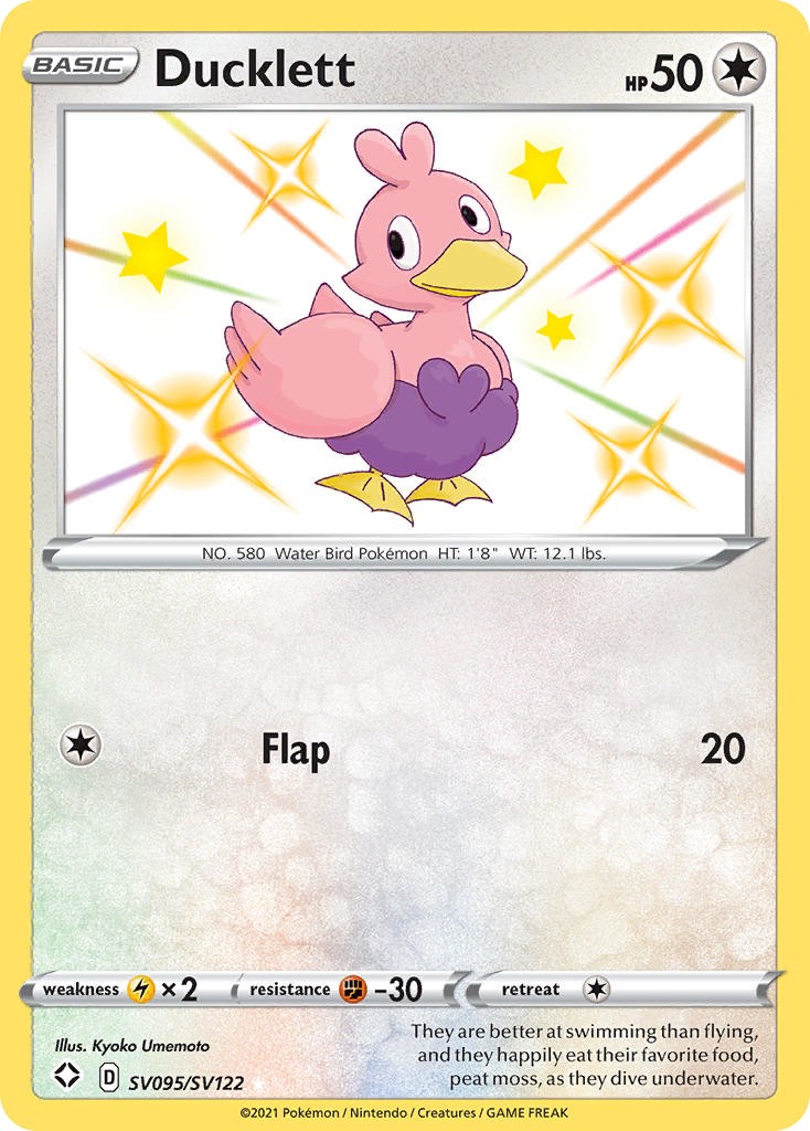 2021 Pokémon Shining Fates 2021 Pokémon Shining Fates #SV095 trading card