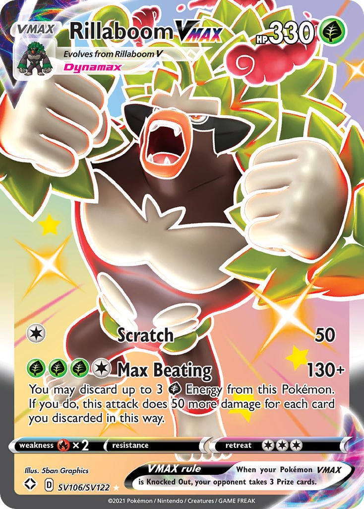2021 Pokémon Shining Fates 2021 Pokémon Shining Fates #SV106 trading card