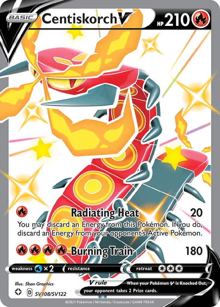 2021 Pokémon Shining Fates 2021 Pokémon Shining Fates #SV108 trading card