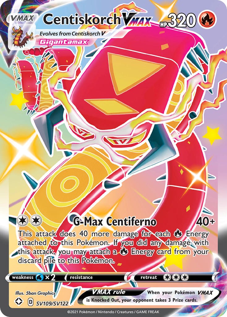 2021 Pokémon Shining Fates 2021 Pokémon Shining Fates #SV109 trading card