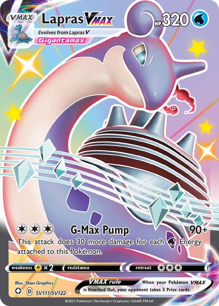 2021 Pokémon Shining Fates 2021 Pokémon Shining Fates #SV111 trading card