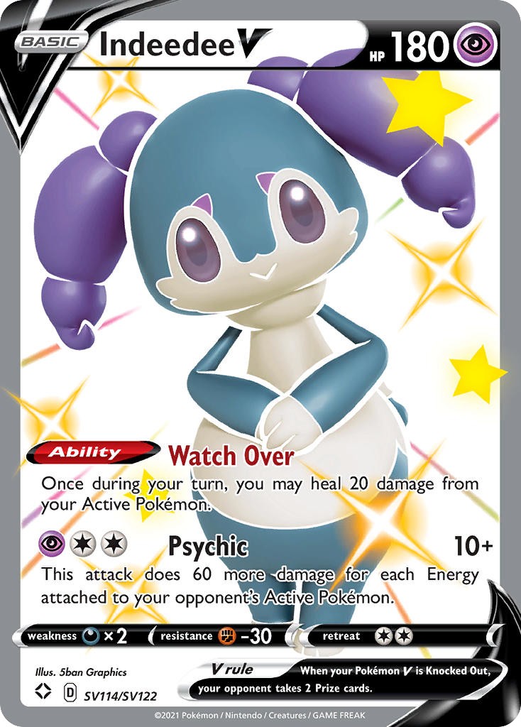 2021 Pokémon Shining Fates 2021 Pokémon Shining Fates #SV114 trading card