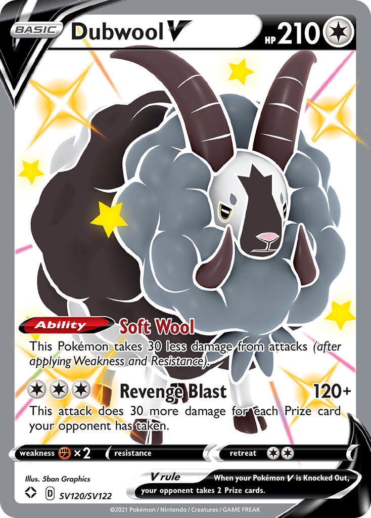 2021 Pokémon Shining Fates 2021 Pokémon Shining Fates #SV120 trading card