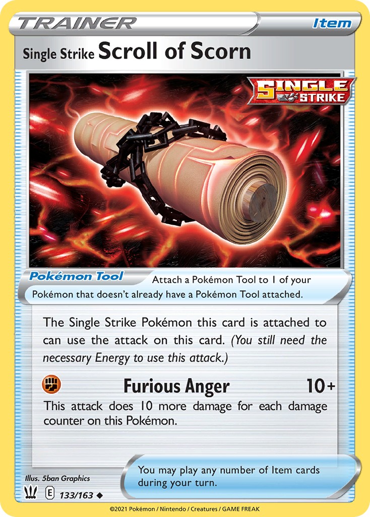 Single Strike Scroll of Scorn - Image 1