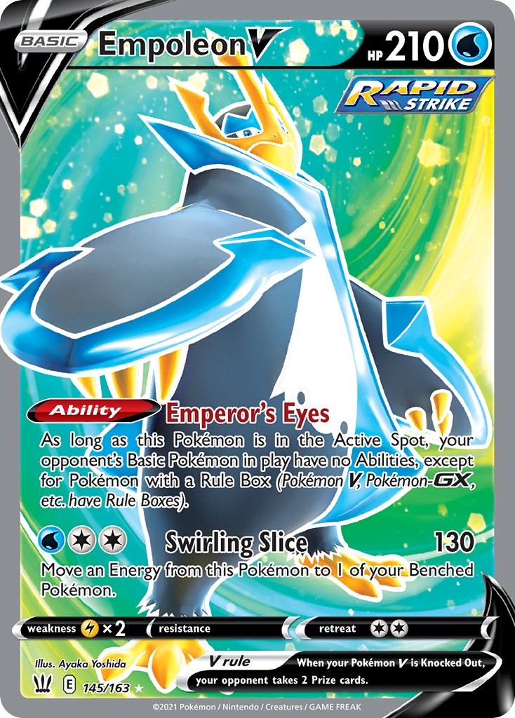 2021 Pokémon Battle Styles 2021 Pokémon Battle Styles #145 trading card