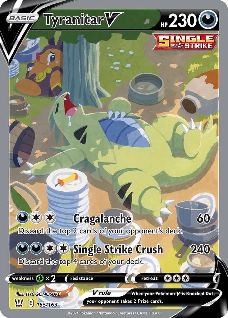 2021 Pokémon Battle Styles 2021 Pokémon Battle Styles #155 trading card