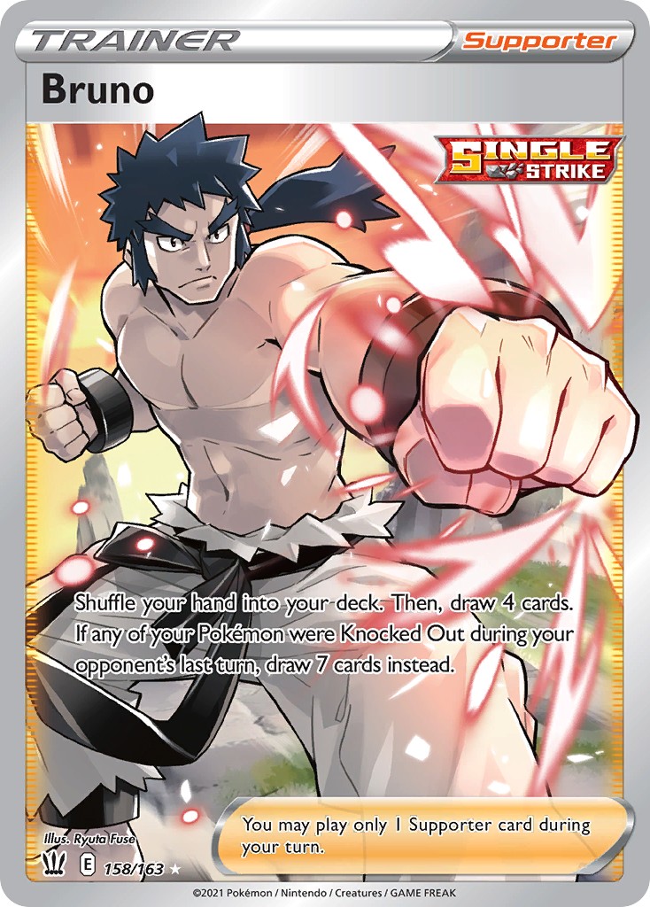 2021 Pokémon Battle Styles 2021 Pokémon Battle Styles #158 trading card