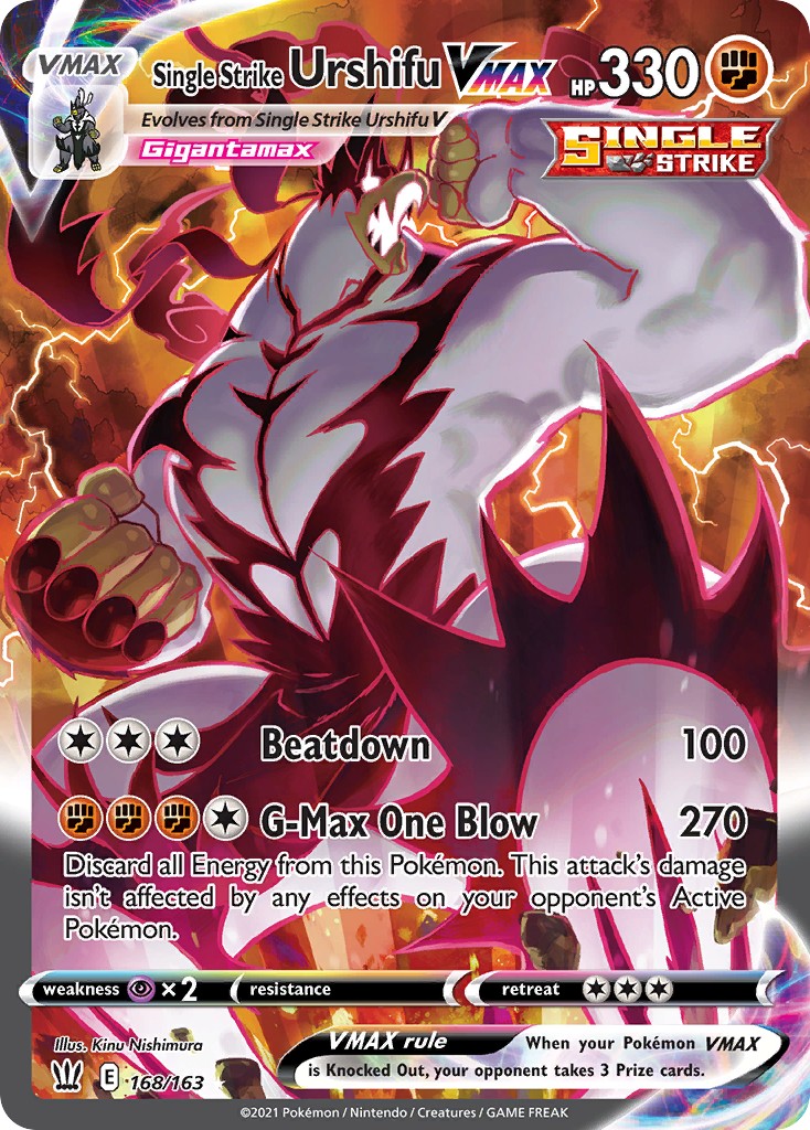 2021 Pokémon Battle Styles 2021 Pokémon Battle Styles #168 trading card