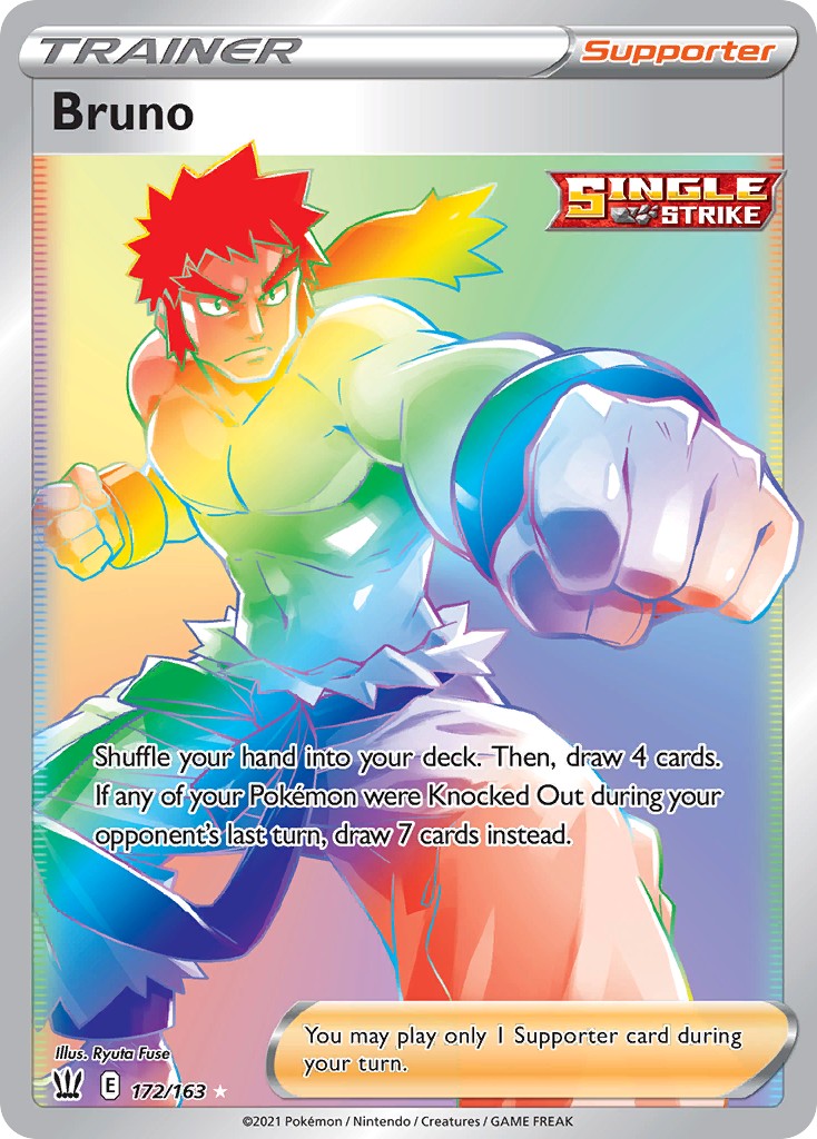 2021 Pokémon Battle Styles 2021 Pokémon Battle Styles #172 trading card