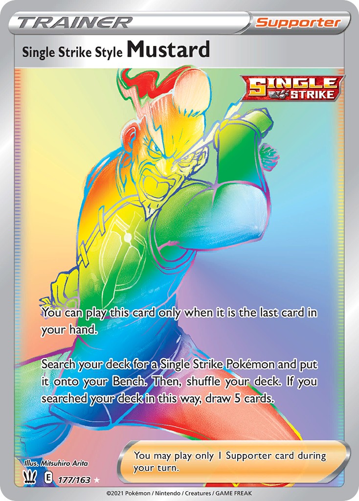 2021 Pokémon Battle Styles 2021 Pokémon Battle Styles #177 trading card
