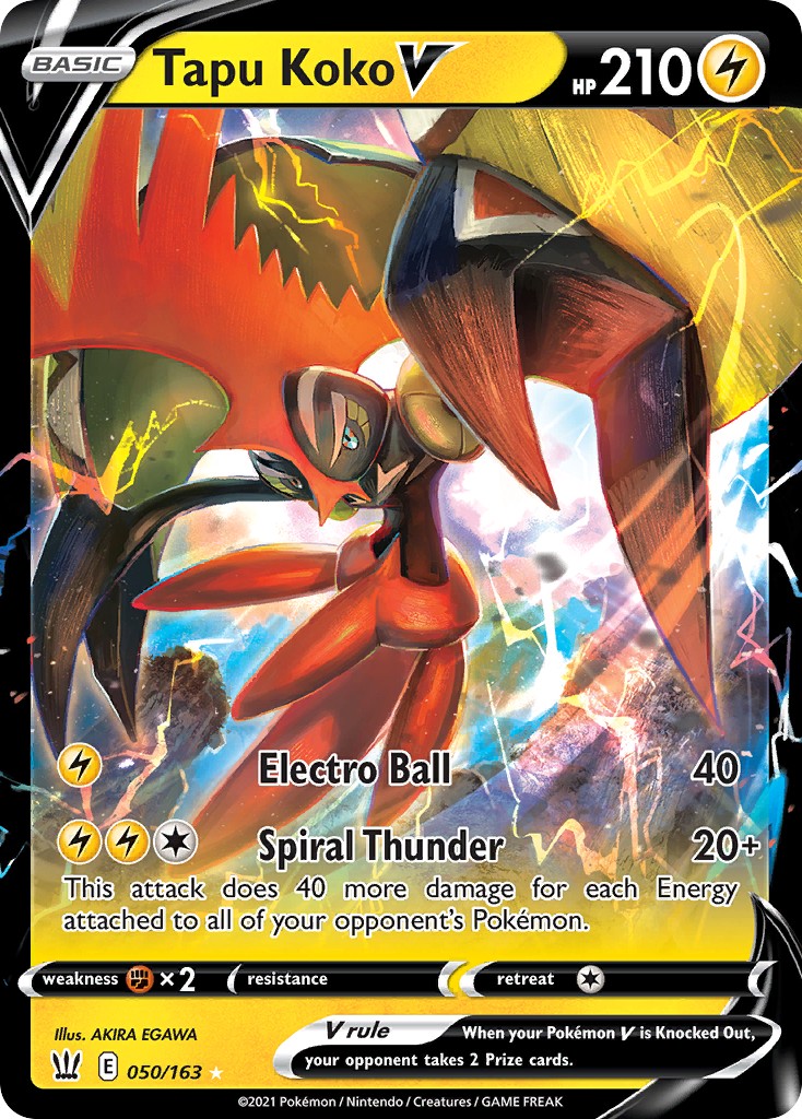 2021 Pokémon Battle Styles 2021 Pokémon Battle Styles #50 trading card