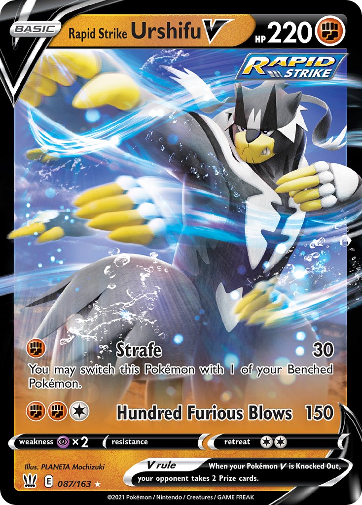 2021 Pokémon Battle Styles 2021 Pokémon Battle Styles #87 trading card