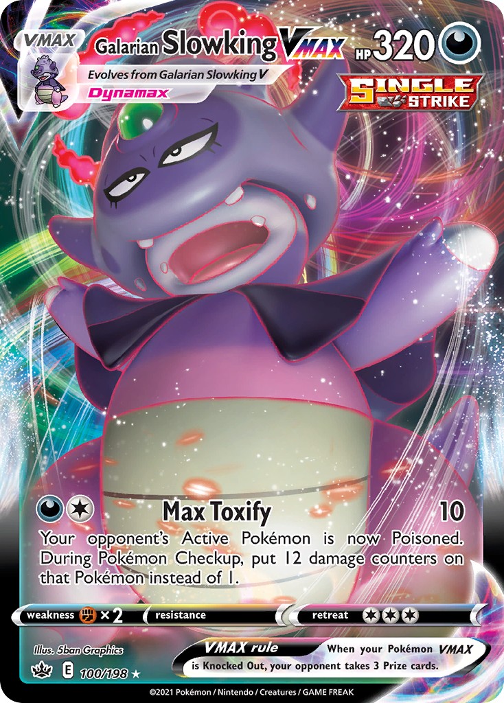 2021 Pokémon Chilling Reign 2021 Pokémon Chilling Reign #100 trading card