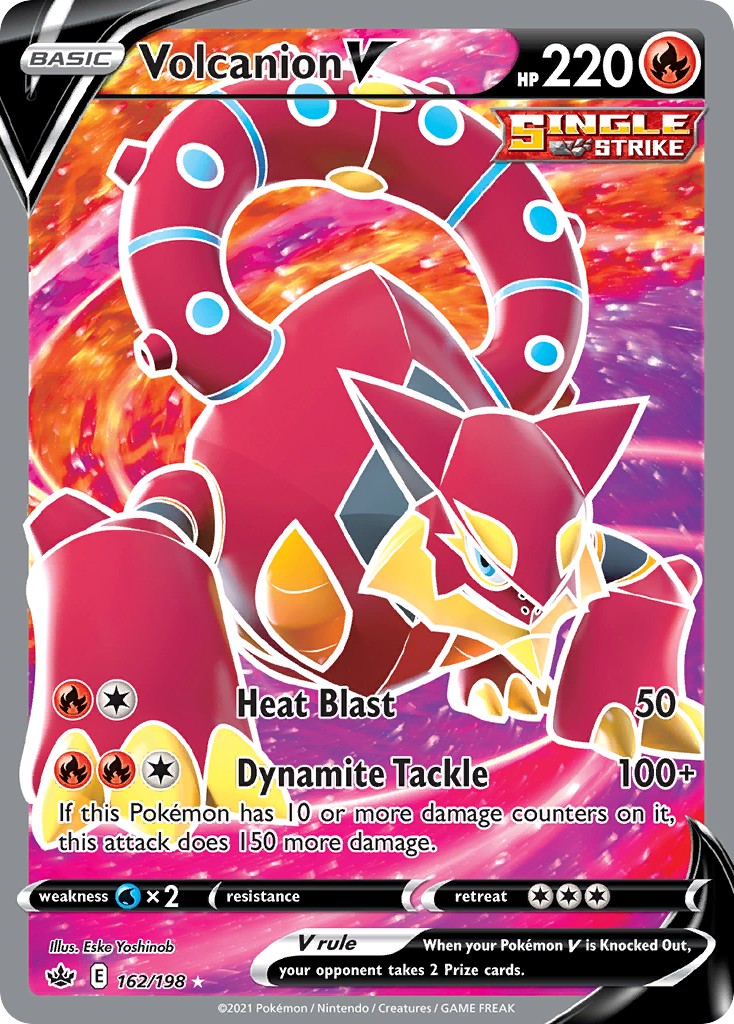 2021 Pokémon Chilling Reign 2021 Pokémon Chilling Reign #162 trading card