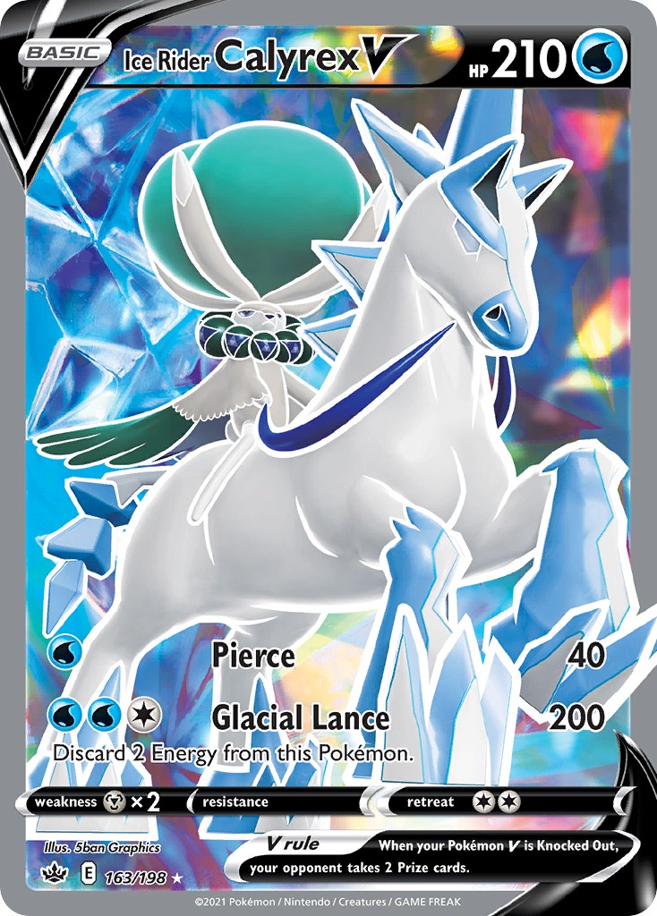 2021 Pokémon Chilling Reign 2021 Pokémon Chilling Reign #163 trading card