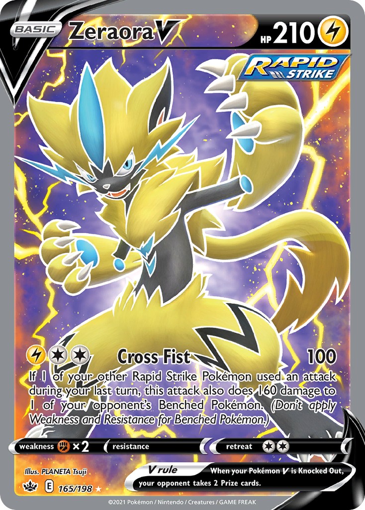 2021 Pokémon Chilling Reign 2021 Pokémon Chilling Reign #165 trading card