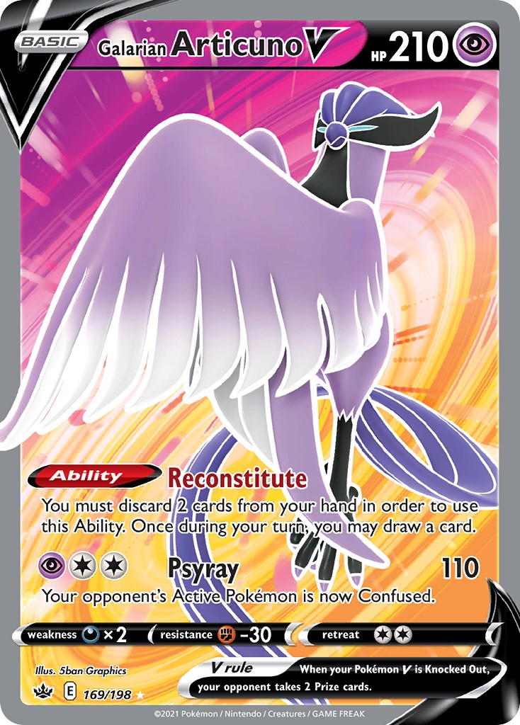 2021 Pokémon Chilling Reign 2021 Pokémon Chilling Reign #169 trading card