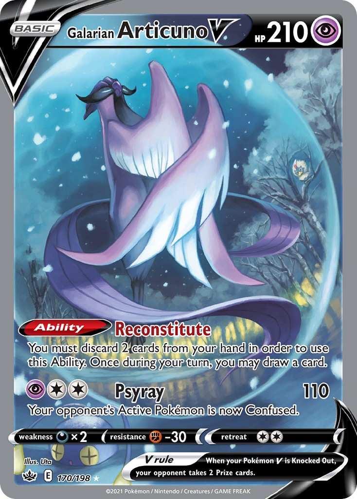 2021 Pokémon Chilling Reign 2021 Pokémon Chilling Reign #170 trading card