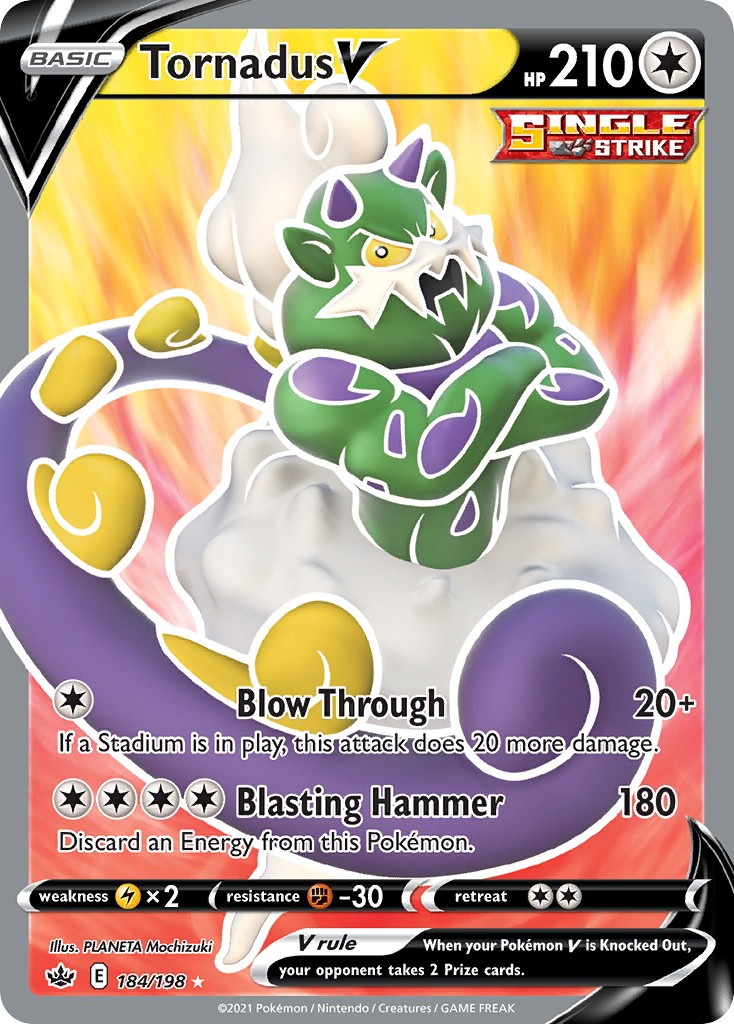 2021 Pokémon Chilling Reign 2021 Pokémon Chilling Reign #184 trading card