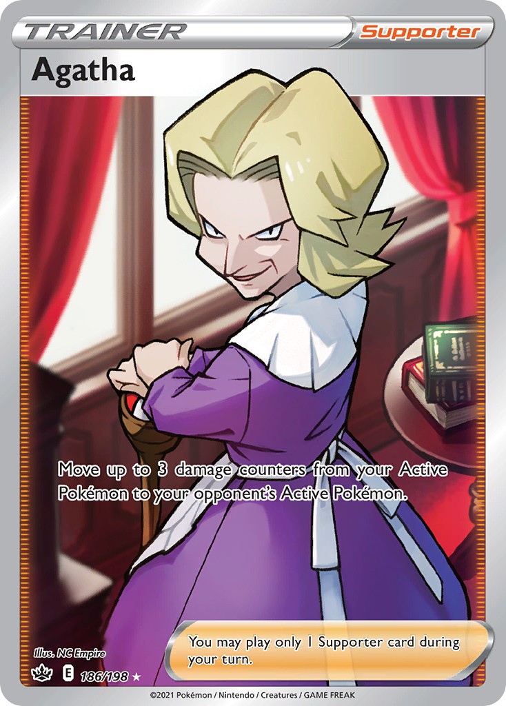 2021 Pokémon Chilling Reign 2021 Pokémon Chilling Reign #186 trading card