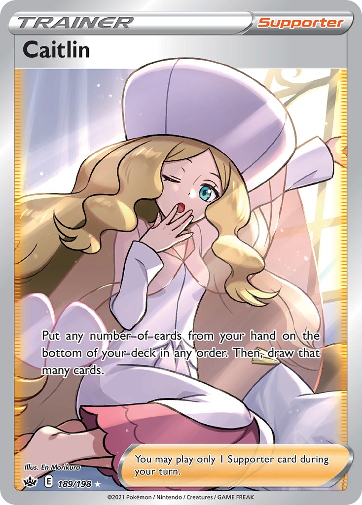 2021 Pokémon Chilling Reign 2021 Pokémon Chilling Reign #189 trading card