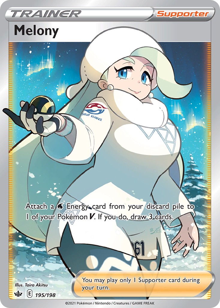 2021 Pokémon Chilling Reign 2021 Pokémon Chilling Reign #195 trading card