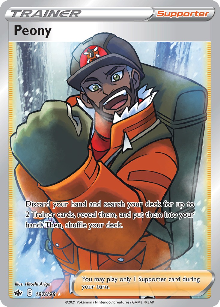 2021 Pokémon Chilling Reign 2021 Pokémon Chilling Reign #197 trading card