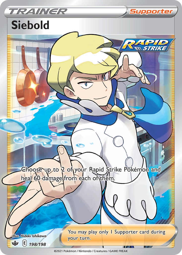 2021 Pokémon Chilling Reign 2021 Pokémon Chilling Reign #198 trading card
