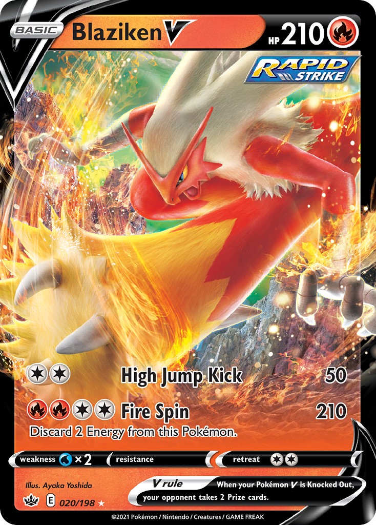 2021 Pokémon Chilling Reign 2021 Pokémon Chilling Reign #20 trading card
