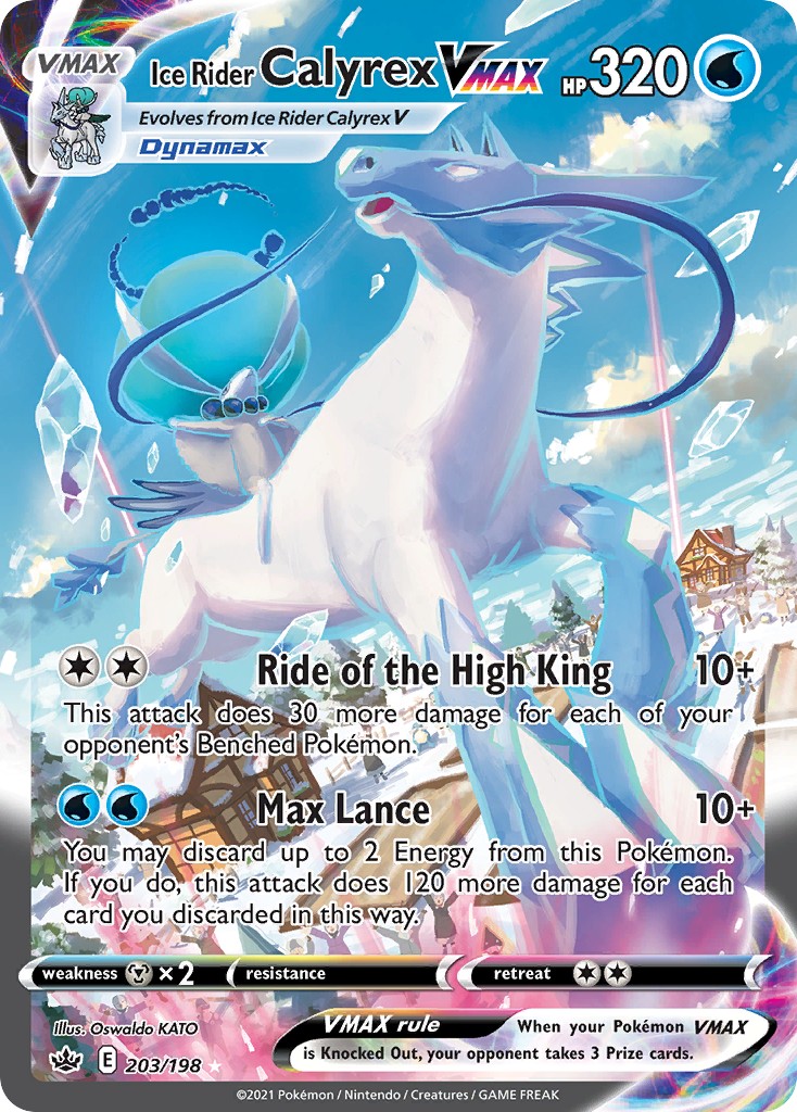2021 Pokémon Chilling Reign 2021 Pokémon Chilling Reign #203 trading card